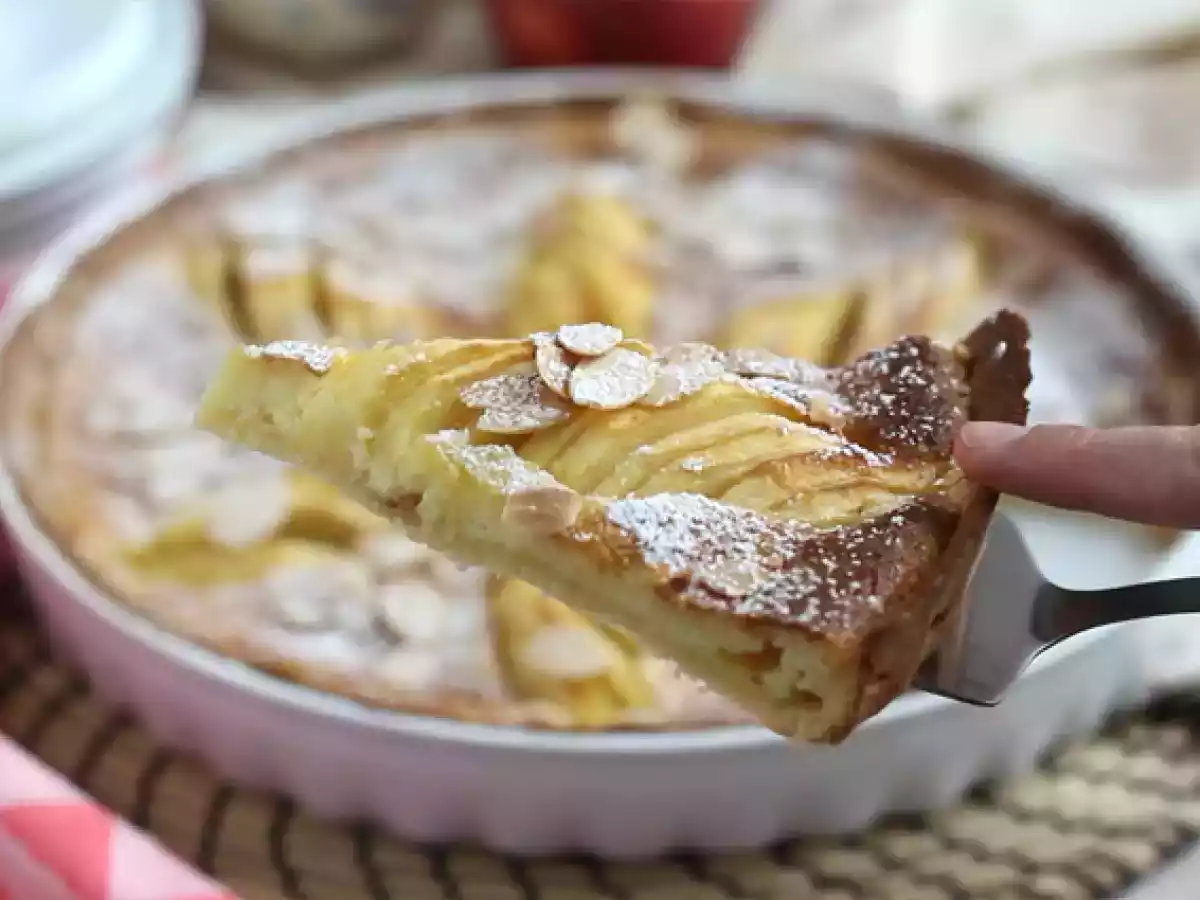 Tarte de maçã e amêndoas (Tarte normande) - foto 3