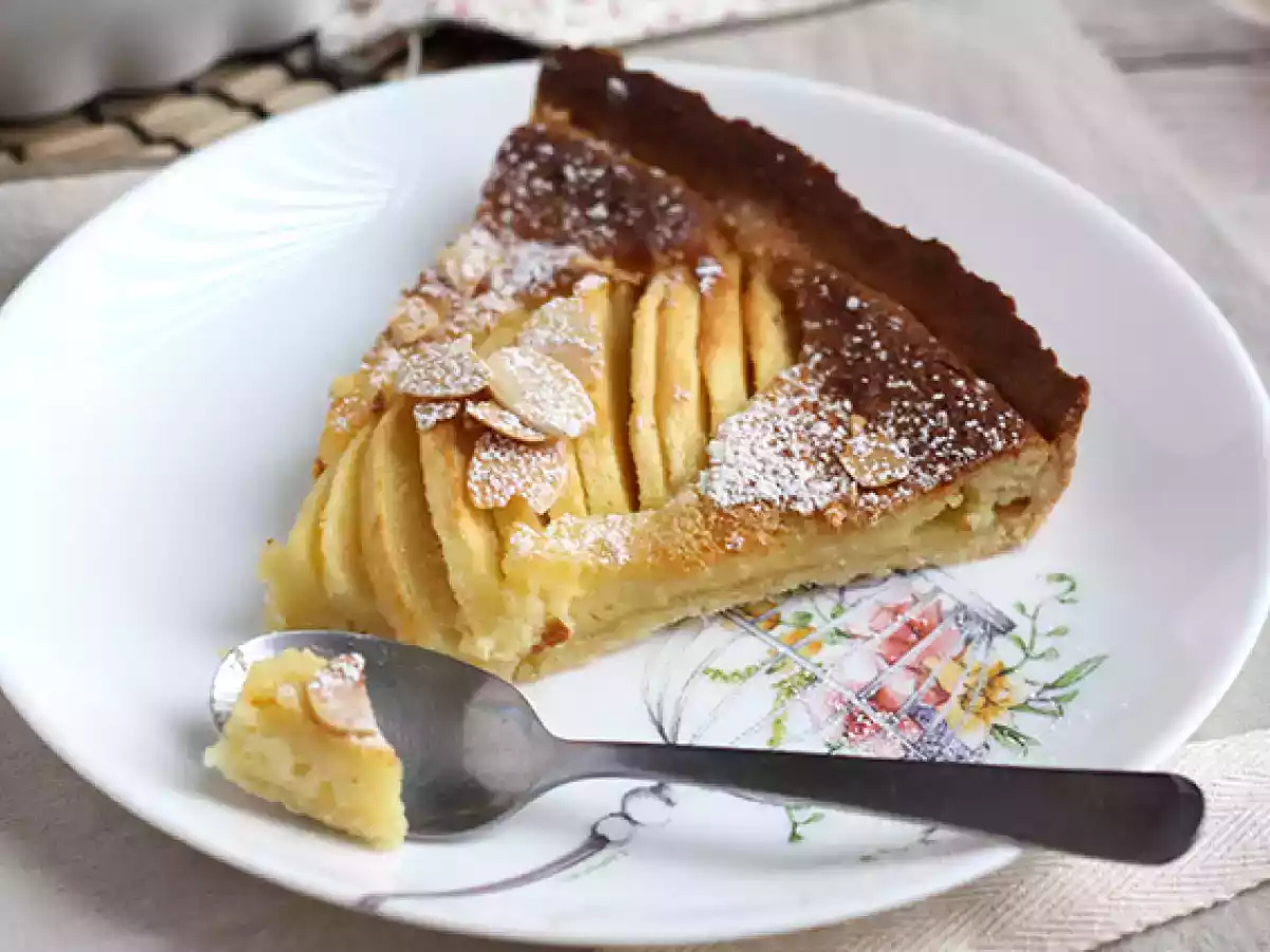 Tarte de maçã e amêndoas (Tarte normande) - foto 7