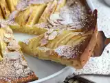 Tarte de maçã e amêndoas (Tarte normande), foto 1