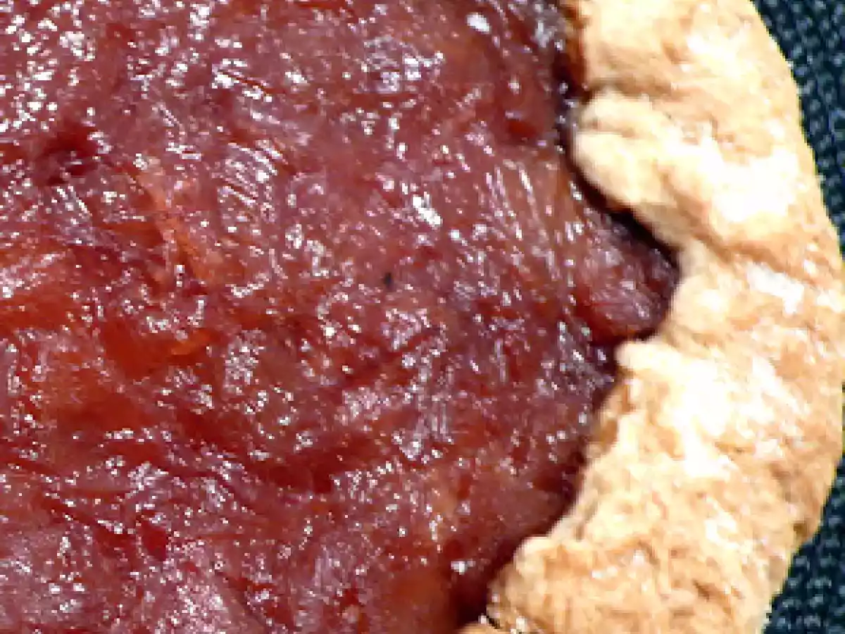 Tarte de Maçã e Ruibarbo