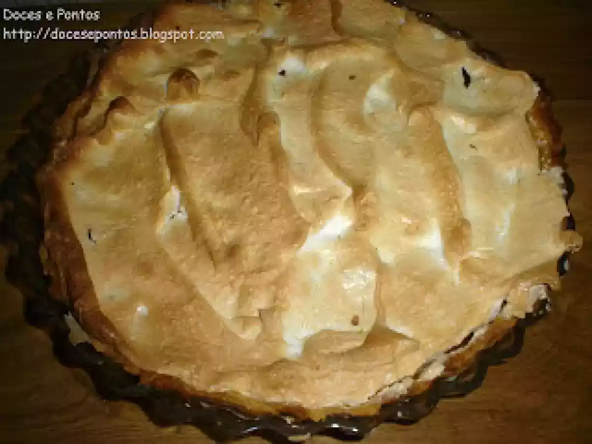 Tarte de maçã merengada