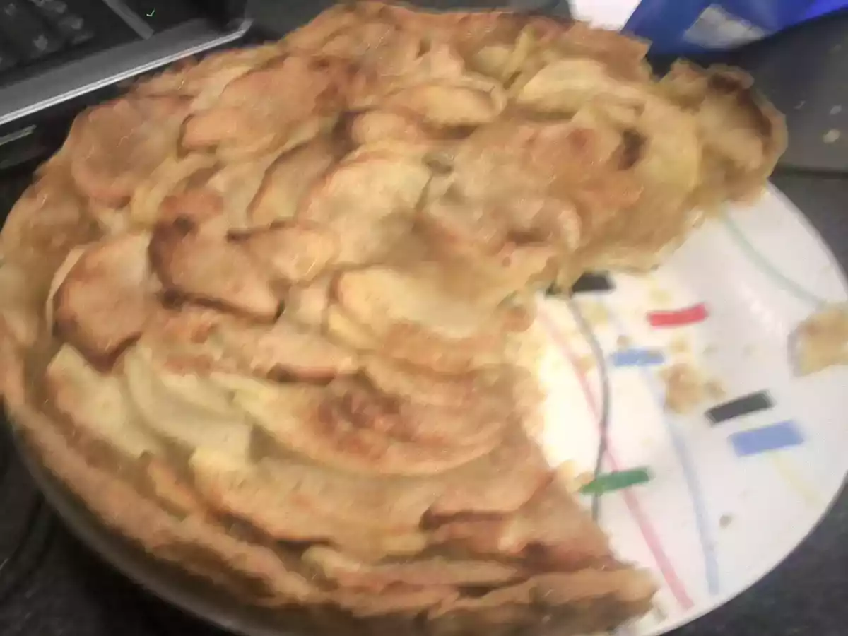 Tarte de maça simples