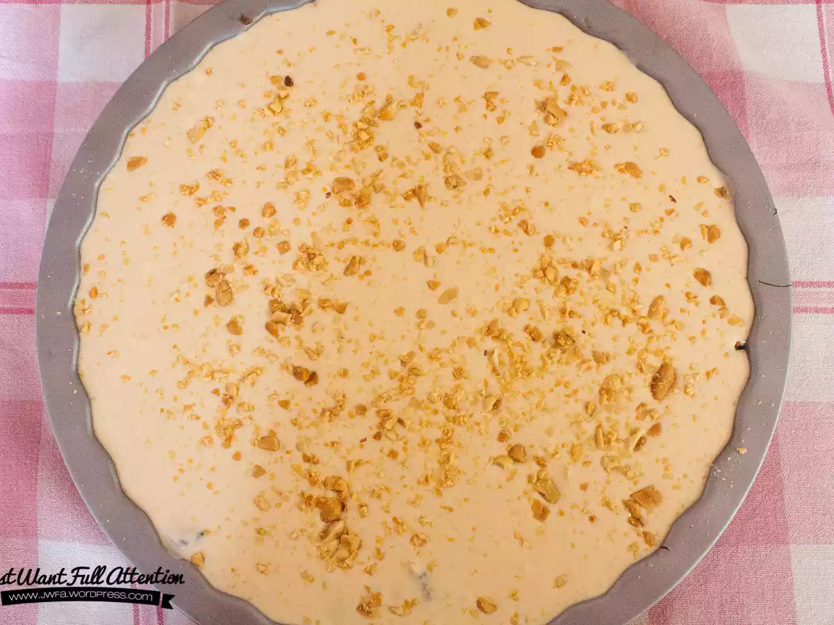 Tarte de manteiga de amendoim