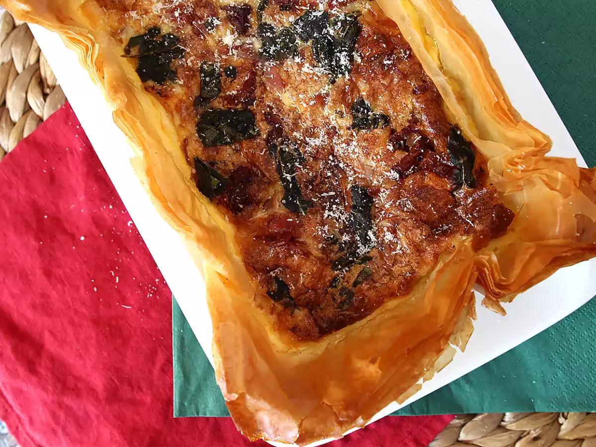 Tarte de massa filo à italiana - foto 5