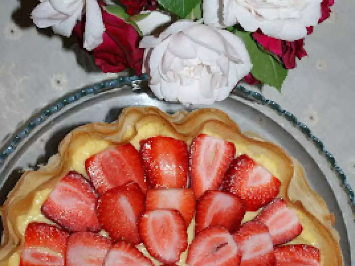Tarte de Morango com Massa Brick - foto 2