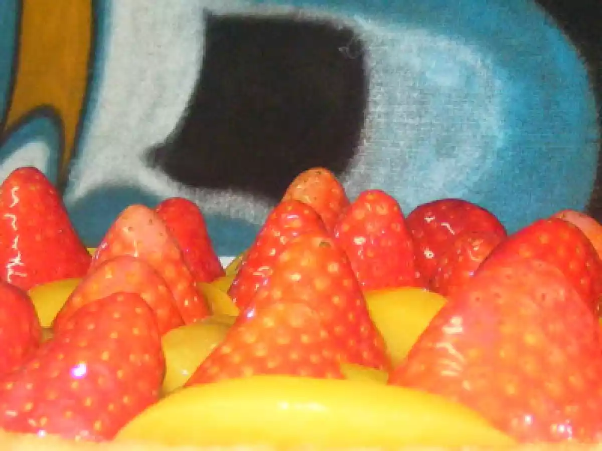 Tarte de Morango e Pêssego - foto 2
