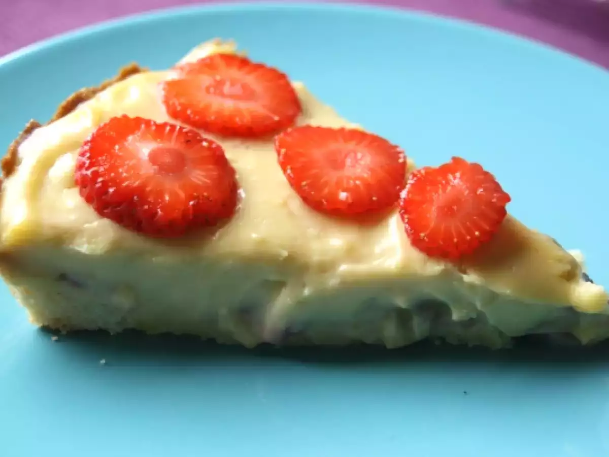 Tarte de morangos e banana - foto 2