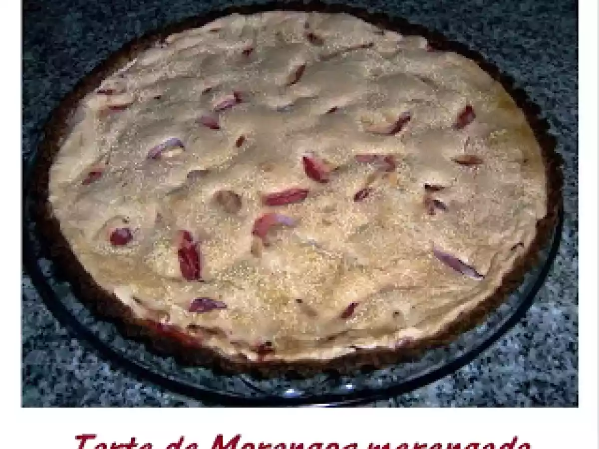Tarte de Morangos merengada