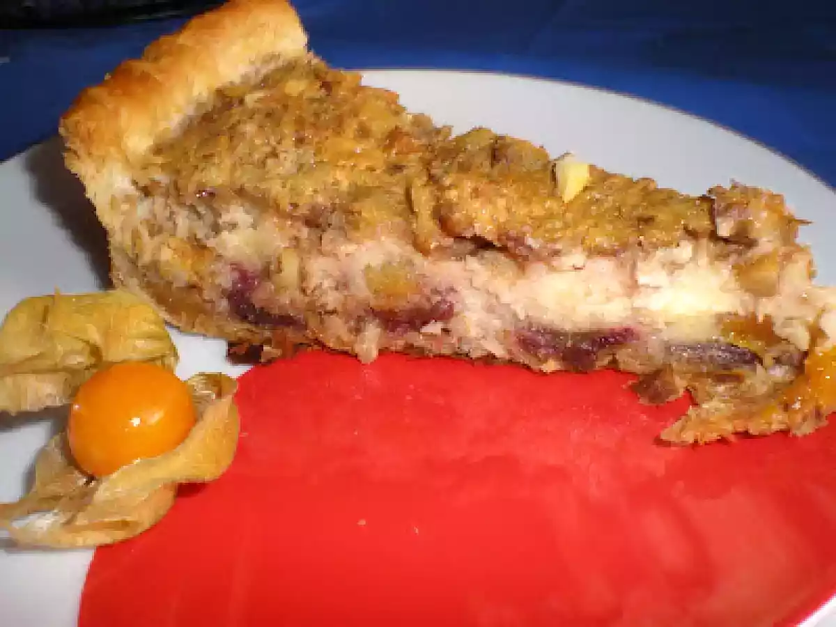 Tarte de Nozes, Tâmaras e Alperces secos da Isabel - foto 2