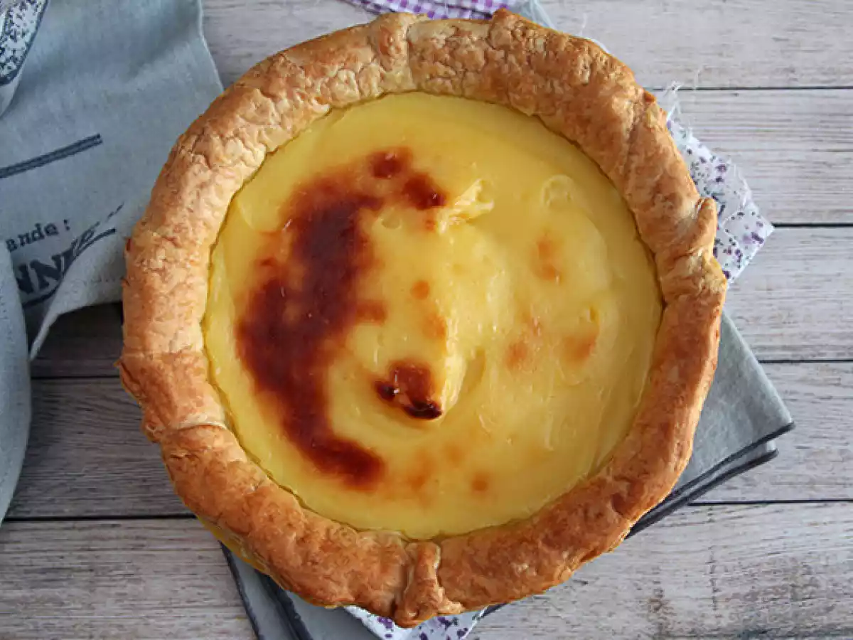 Tarte de pastel de nata: a versão gigante da sobremesa portuguesa que todo mundo ama - foto 5