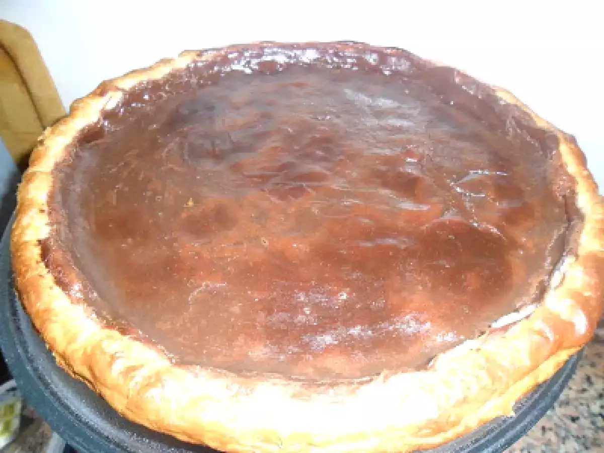 Tarte de Pastel de Nata de Chocolate - foto 2