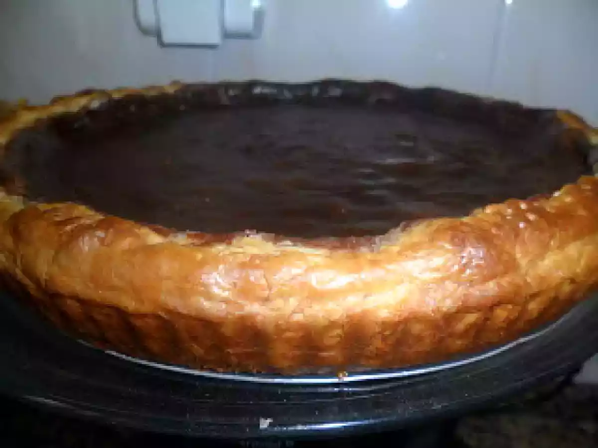 Tarte de Pastel de Nata de Chocolate - foto 3