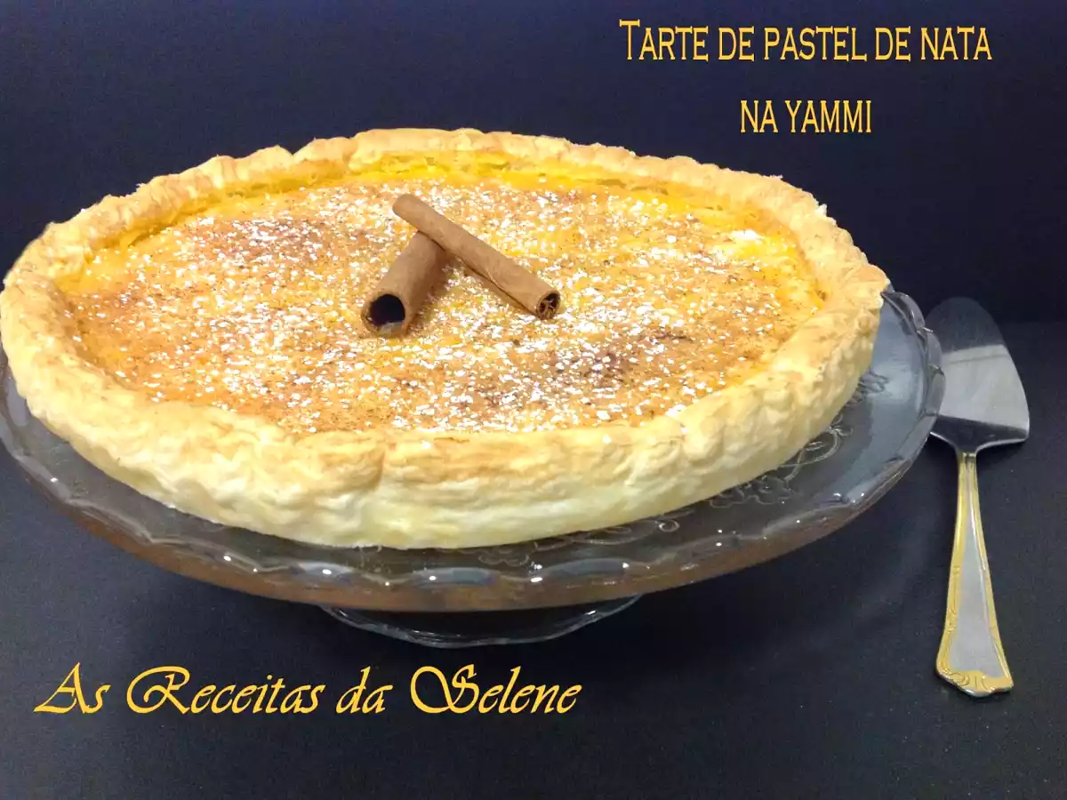 Tarte de Pastel de Nata na Yammi