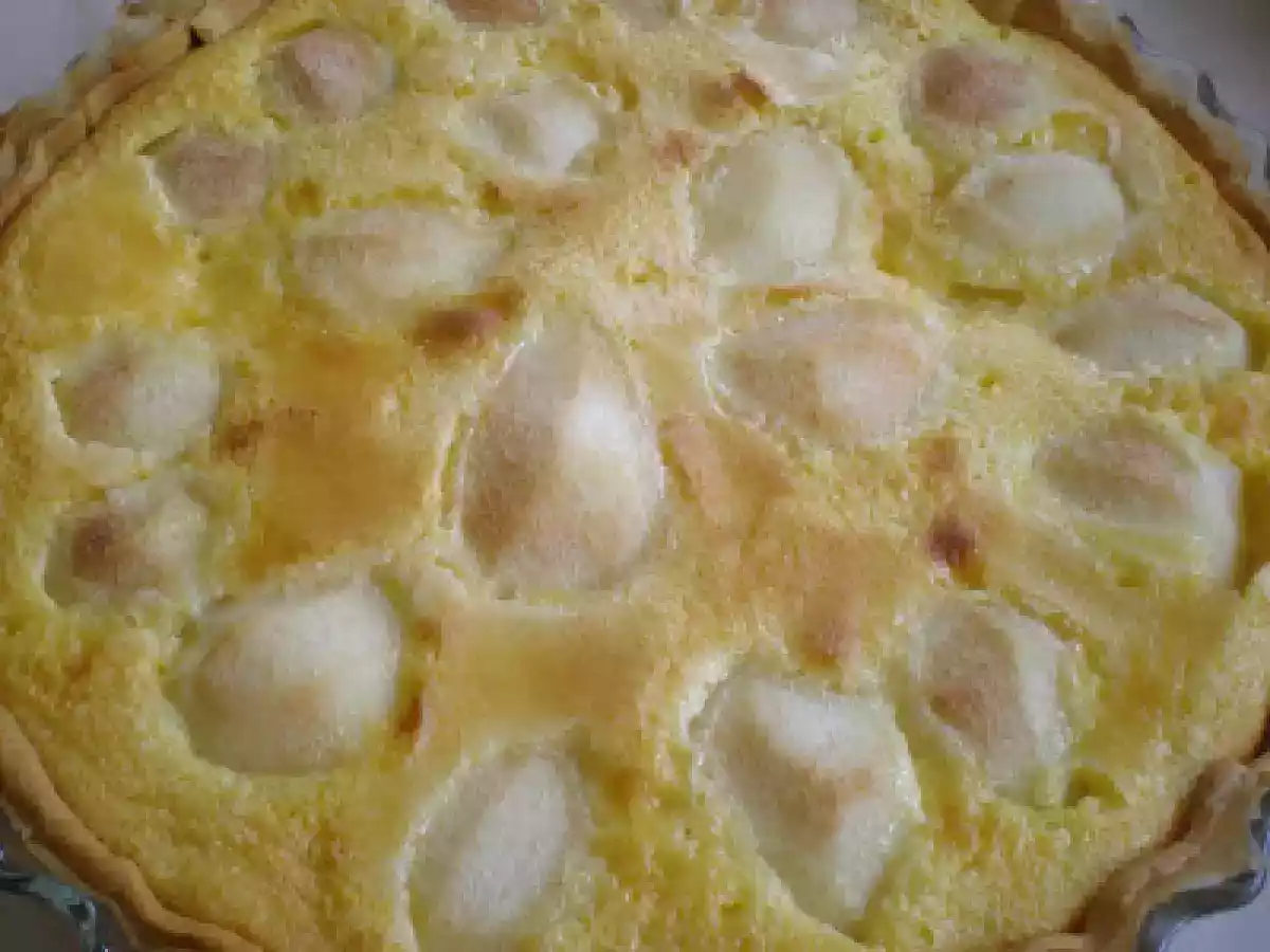 Tarte de Pêra e Queijo