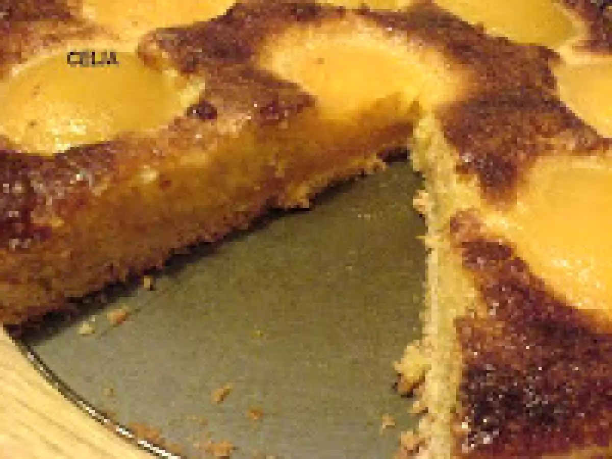 Tarte de pessego