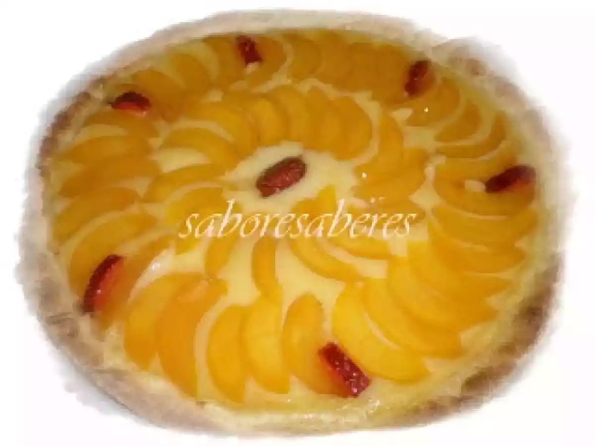Tarte de Pêssego rápida