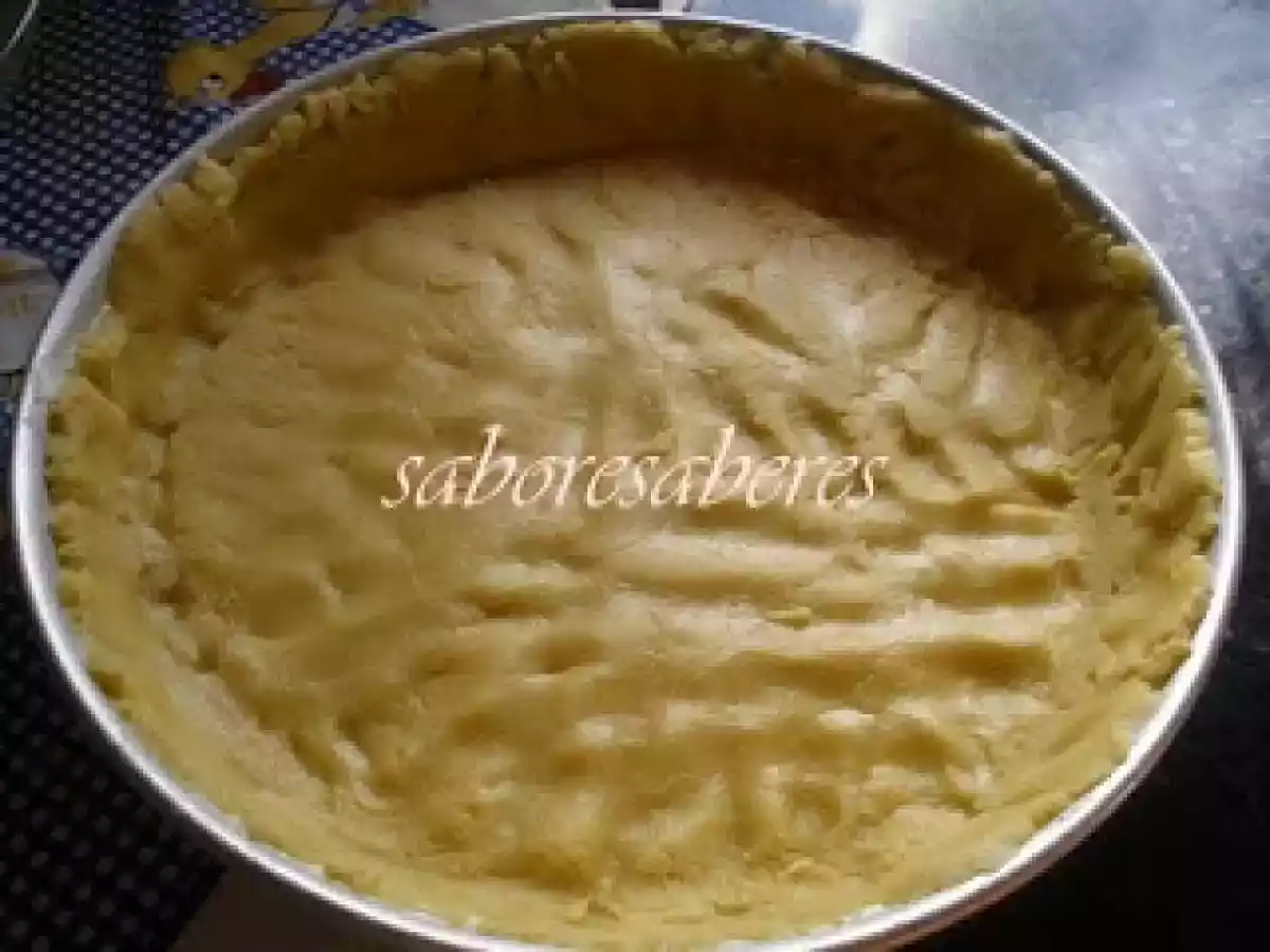 Tarte de Pêssego rápida - foto 3