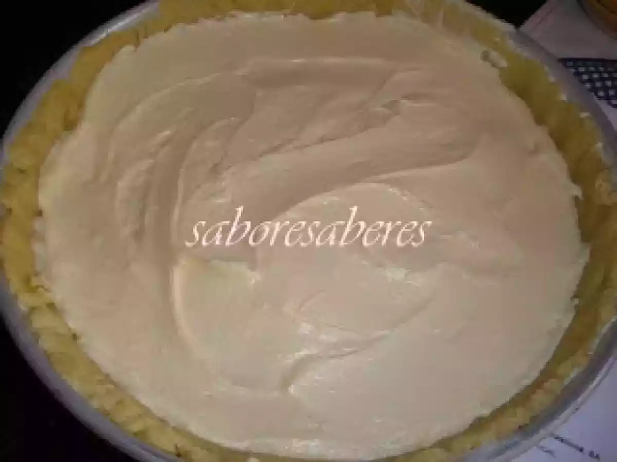 Tarte de Pêssego rápida - foto 4