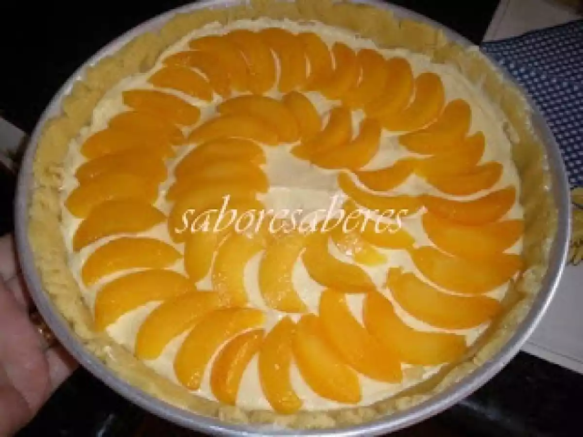 Tarte de Pêssego rápida - foto 5