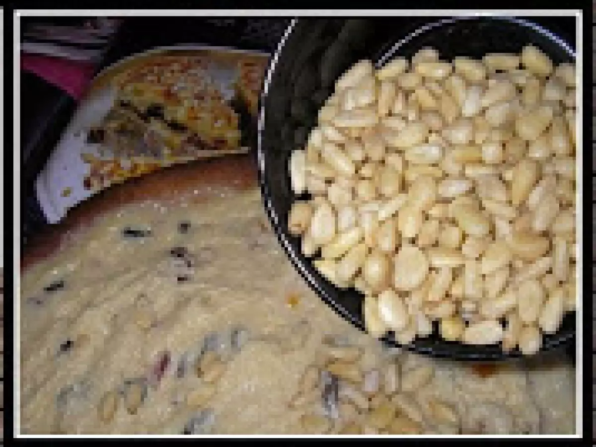 Tarte de pinhões e mel - foto 3