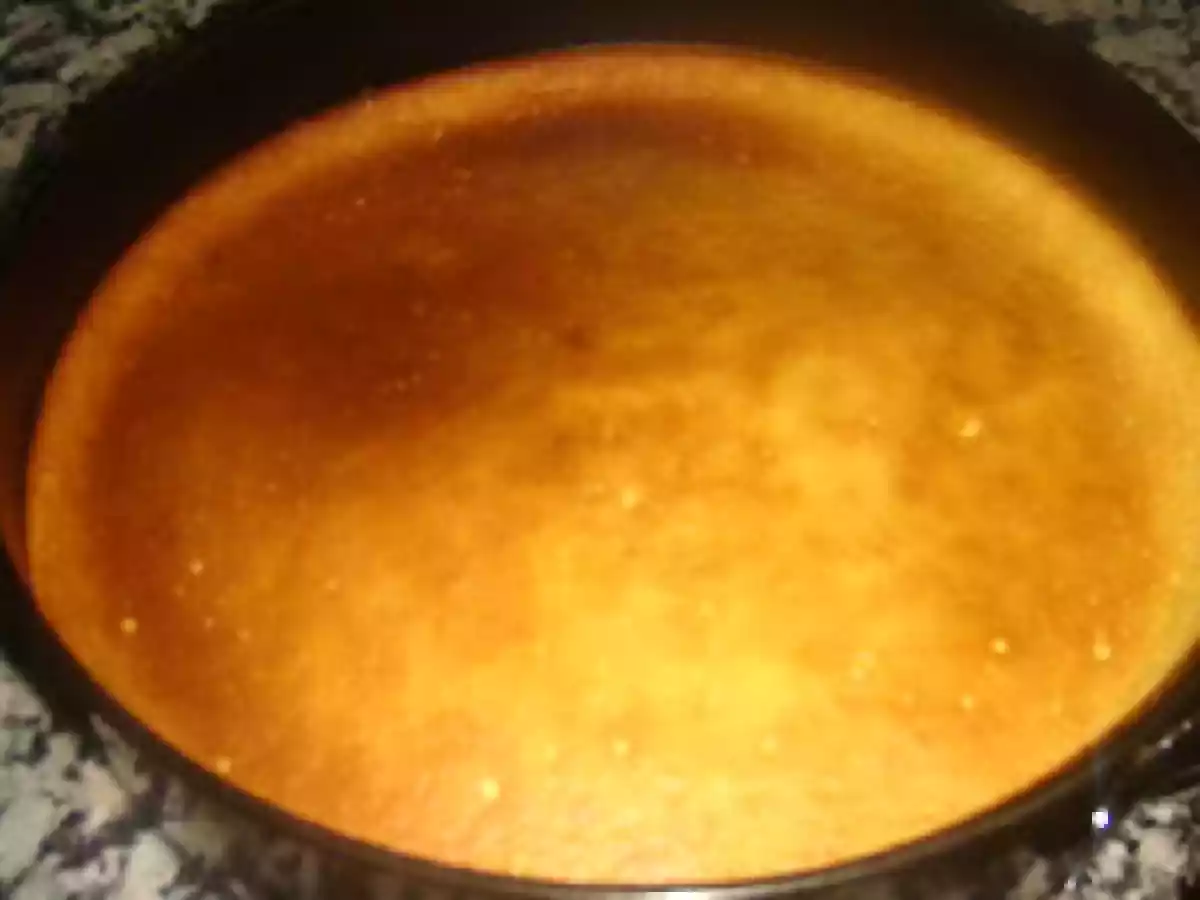 Tarte de queijo Creme e Farinha Custard com Base de Bolacha e Passas