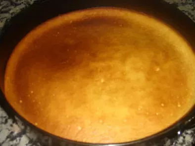 Tarte de queijo Creme e Farinha Custard com Base de Bolacha e Passas