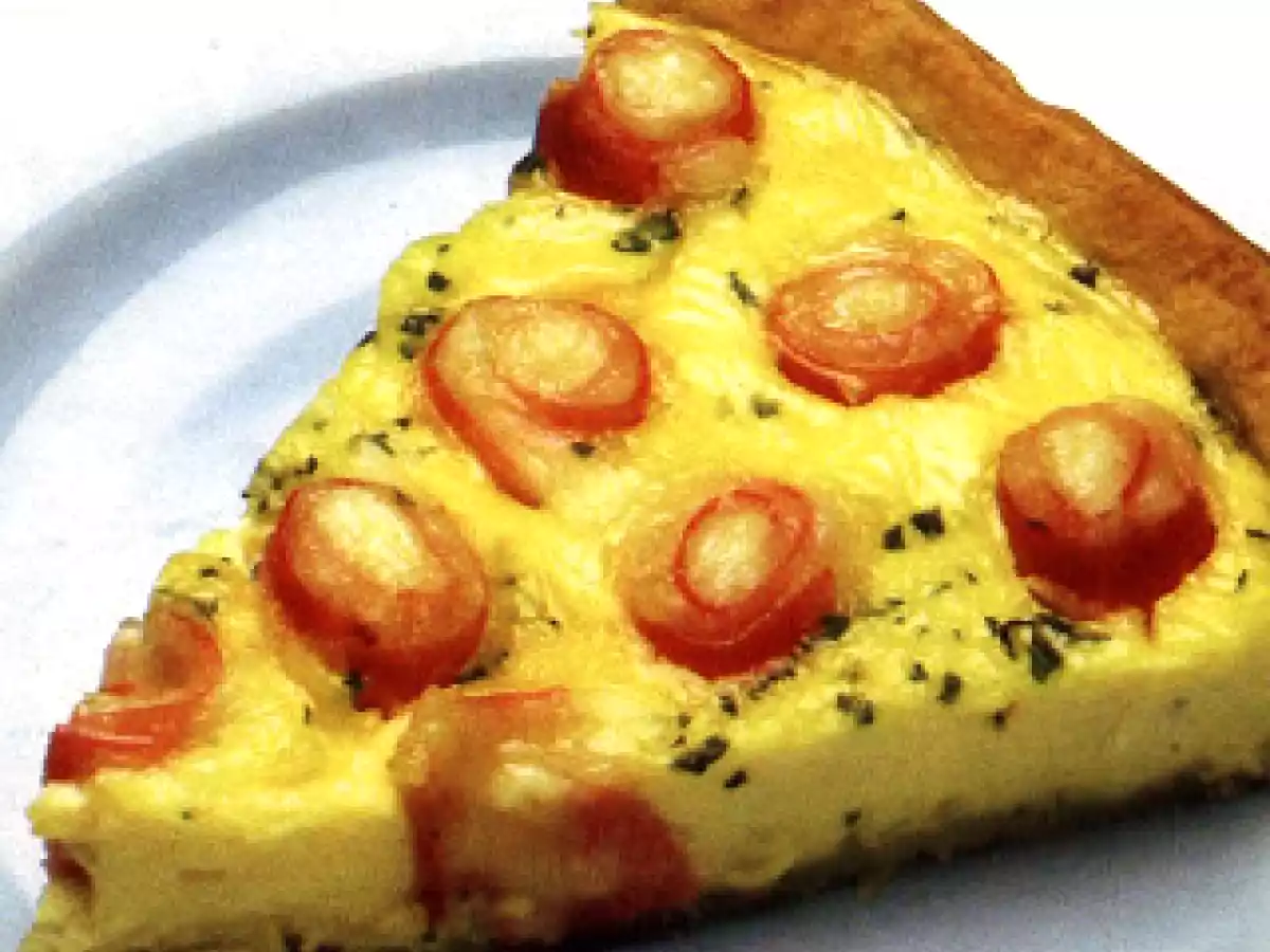 Tarte de Queijo e Fiambre