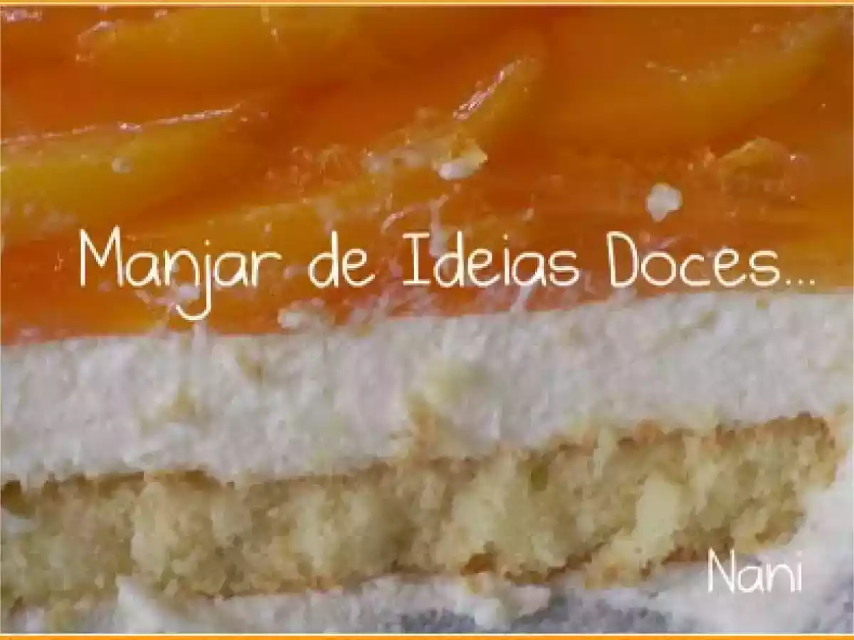 Tarte de Queijo e Pessego - foto 2