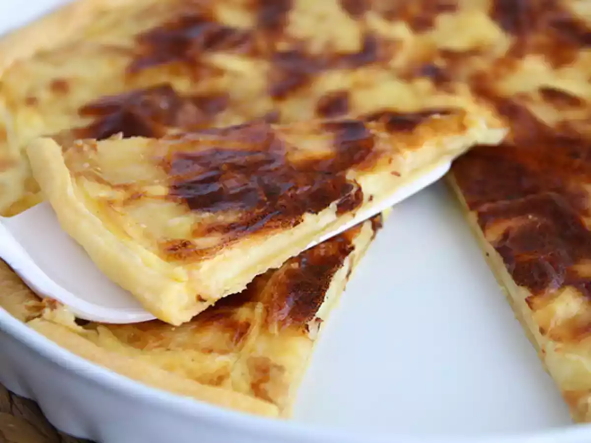 Tarte de queijo Maroilles (vem do Norte da França) - foto 2