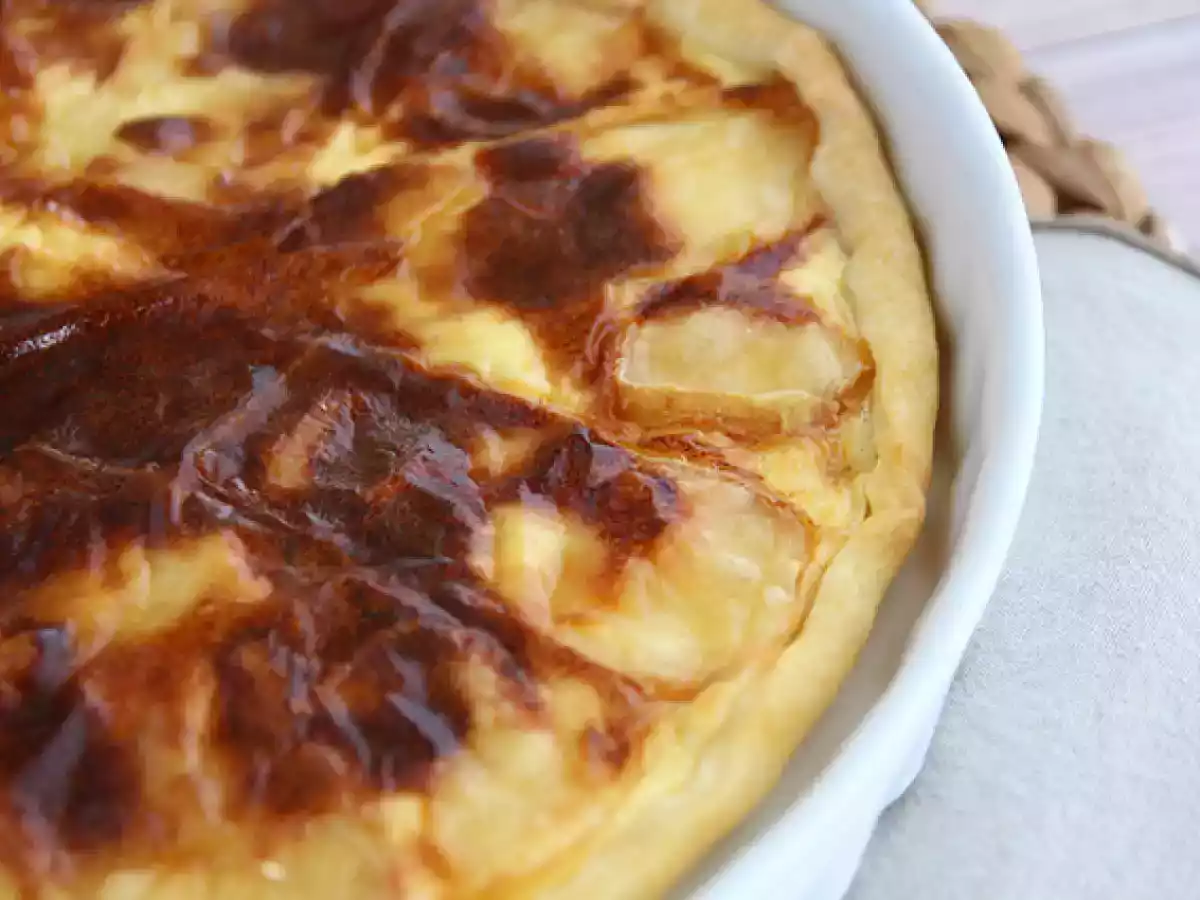 Tarte de queijo Maroilles (vem do Norte da França) - foto 4