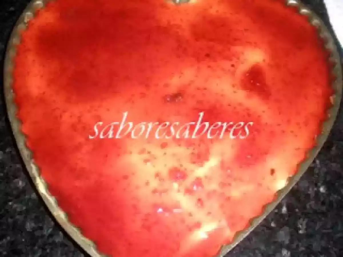 Tarte de Requeijão coberta doce de morango - foto 4