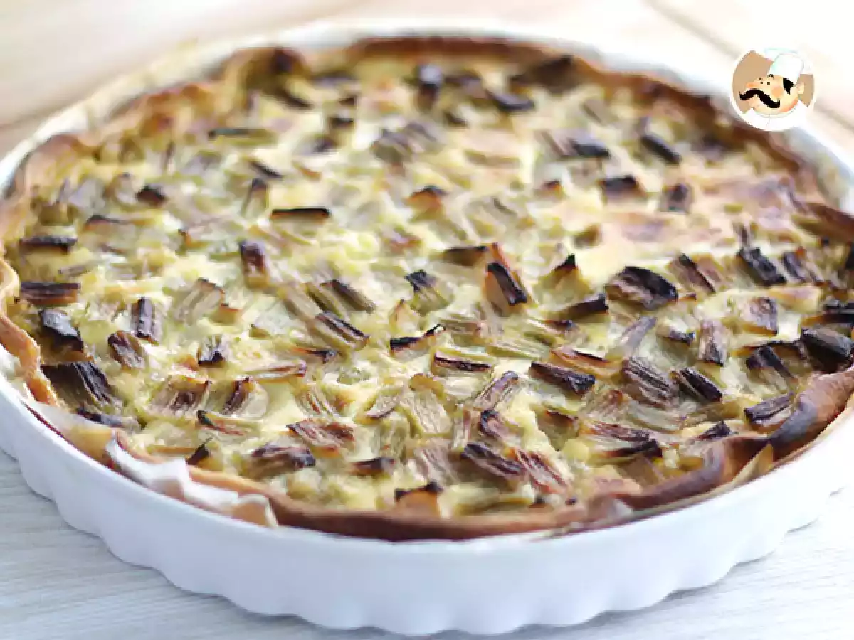 Tarte de Ruibarbo - receita doce