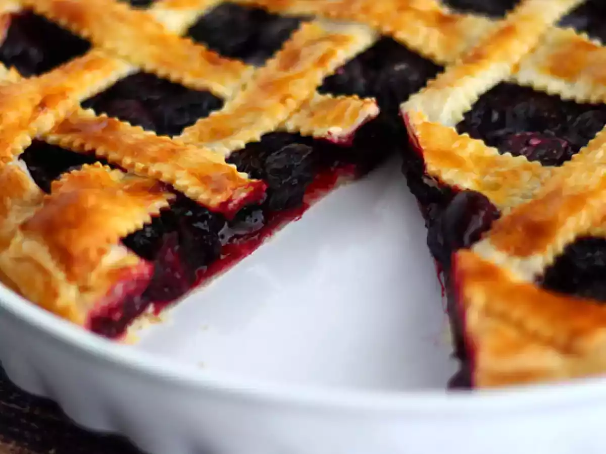 Tarte folhada de cerejas - foto 4