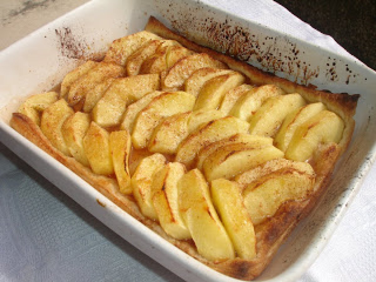 Tarte Folhada de Maçã