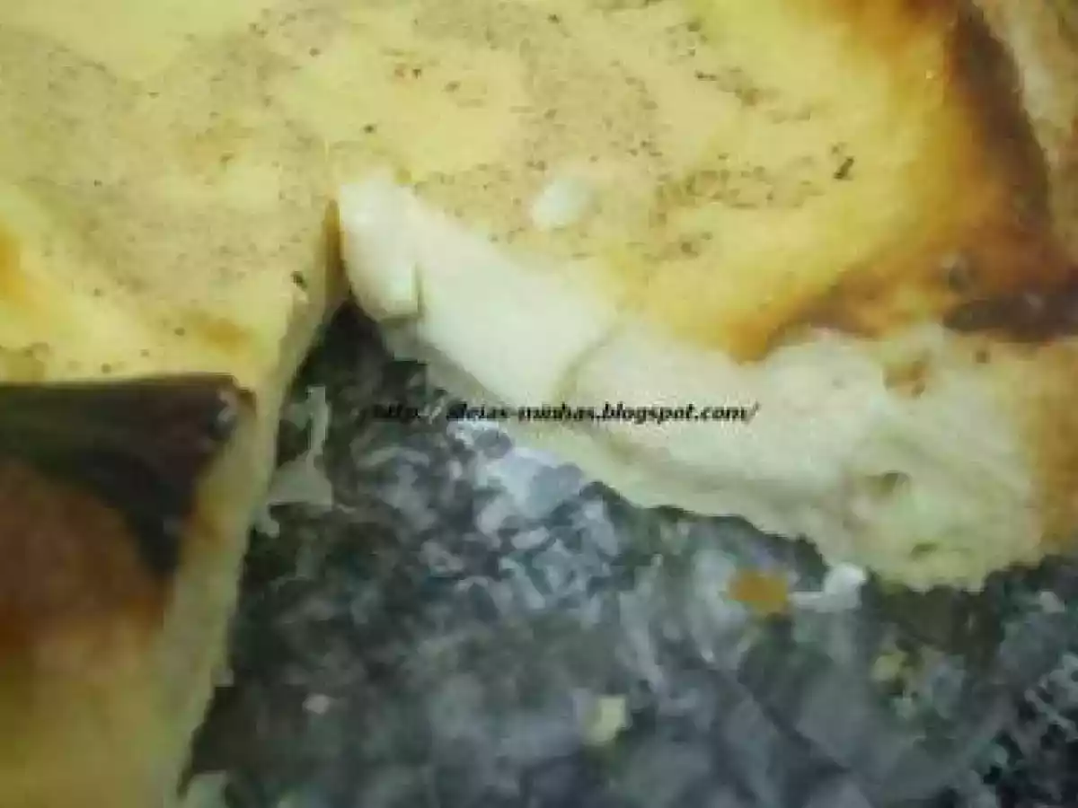 Tarte folhada de pudim