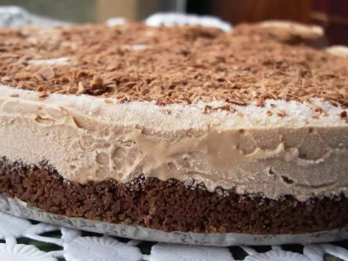 Tarte gelada de café e chocolate - foto 2