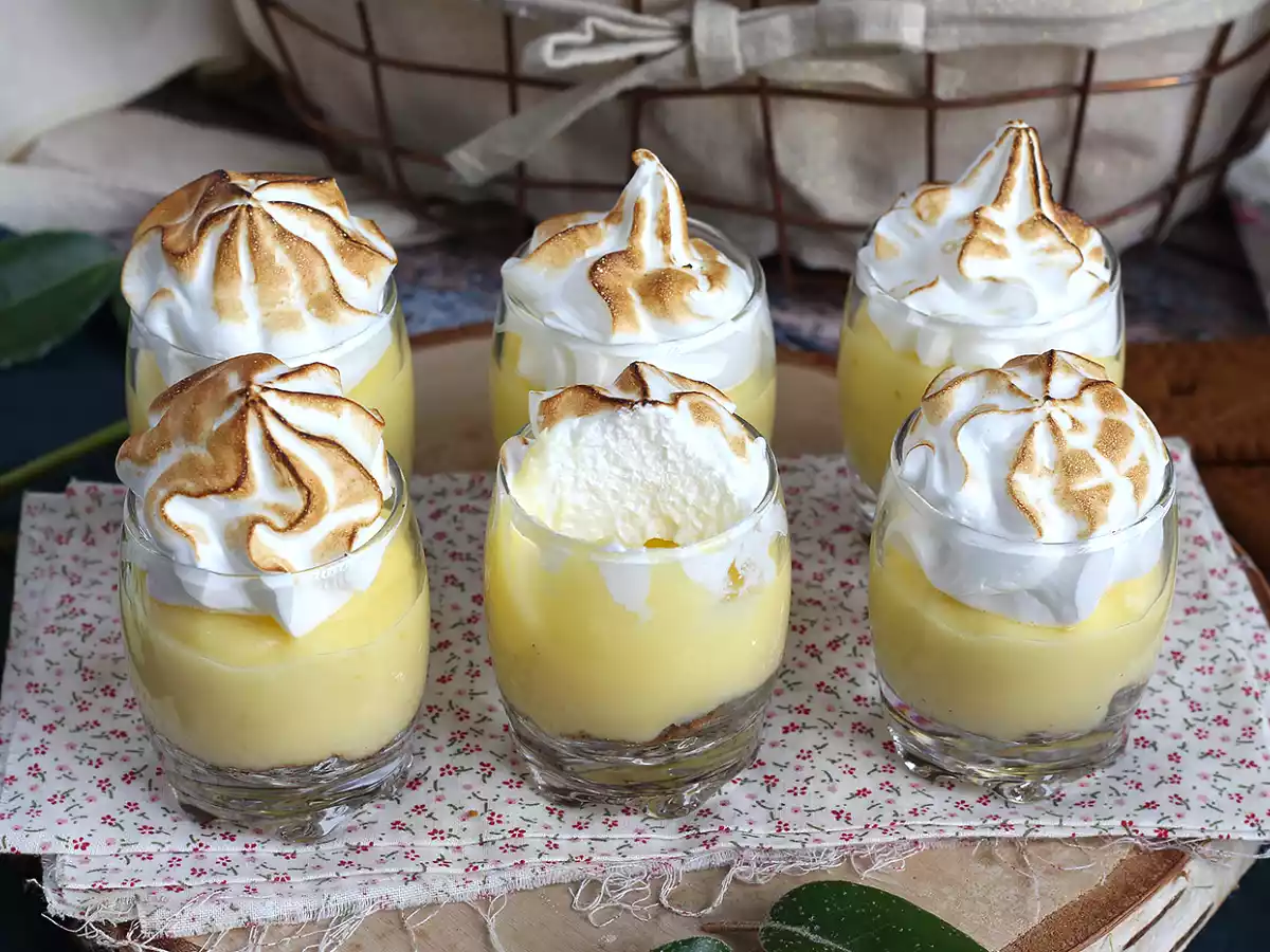 Tarte limão e merengue em copinhos - foto 2