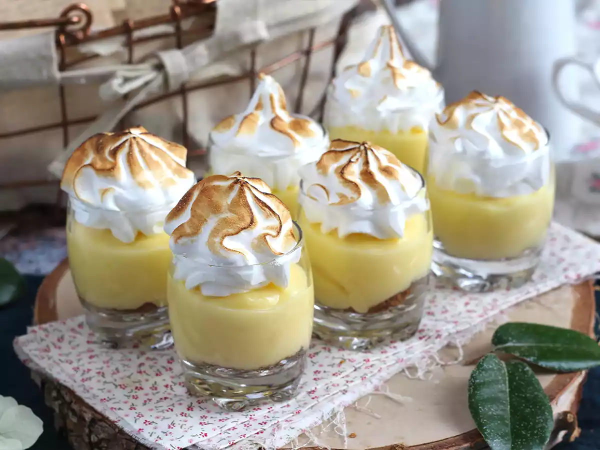 Tarte limão e merengue em copinhos - foto 4