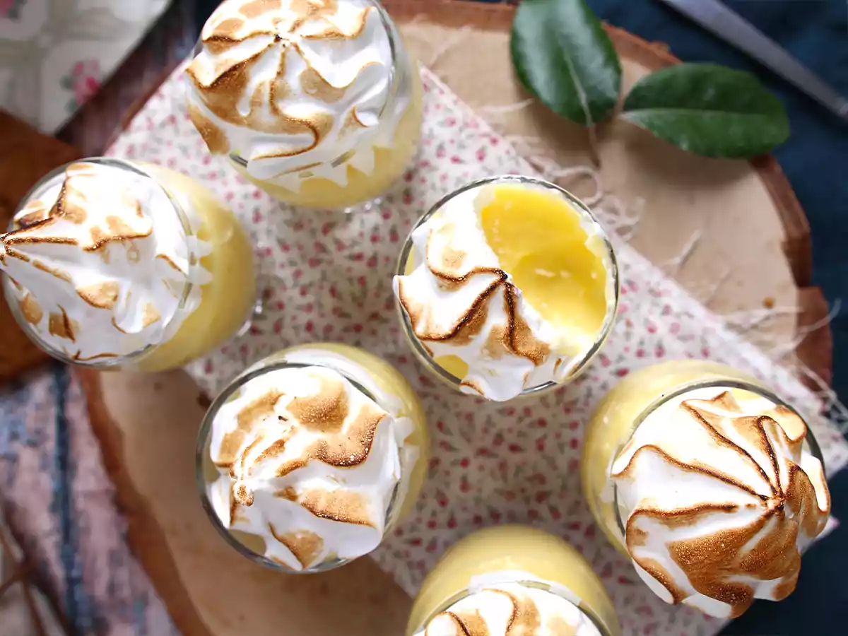 Tarte limão e merengue em copinhos - foto 6