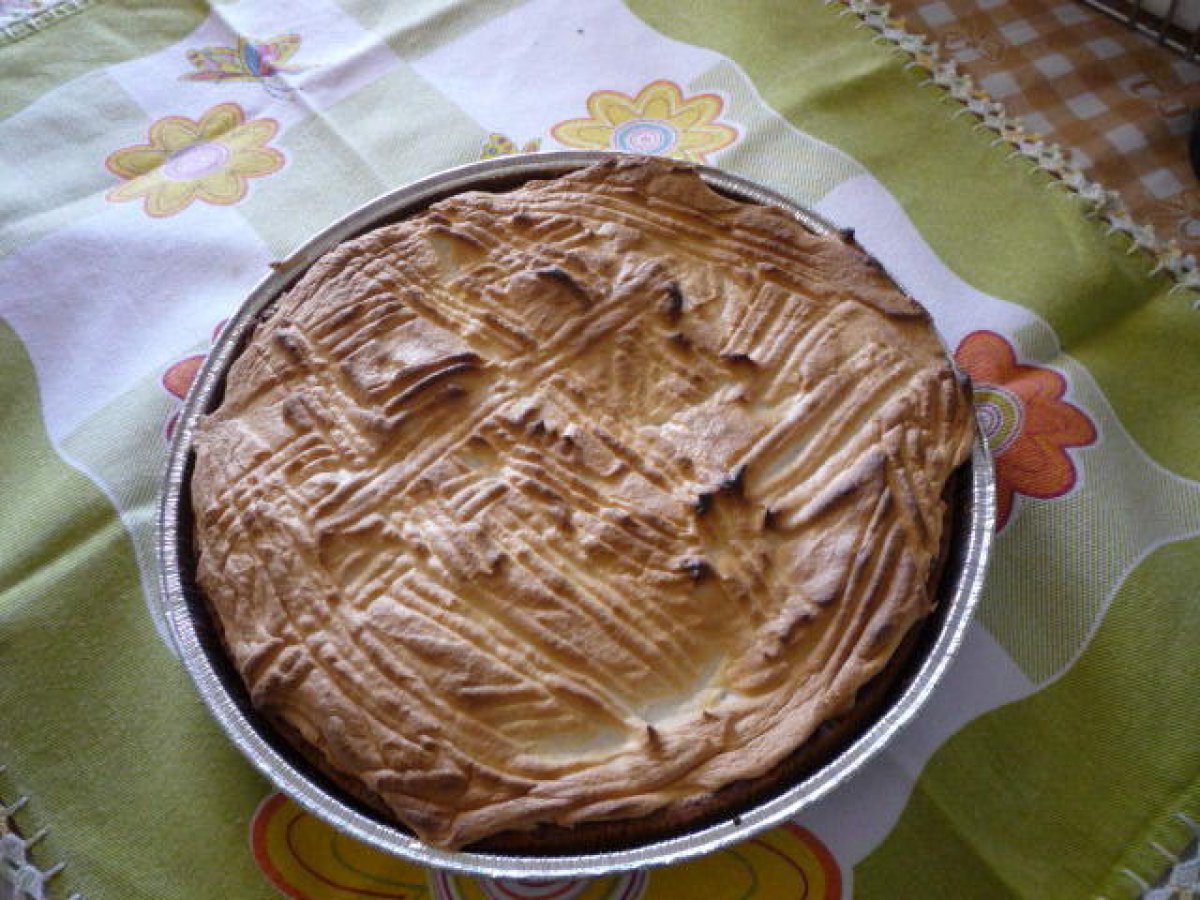 Tarte merengada de leite condensado e limão