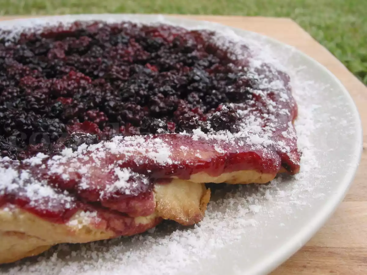 Tarte Tatin de Amoras Silvestres