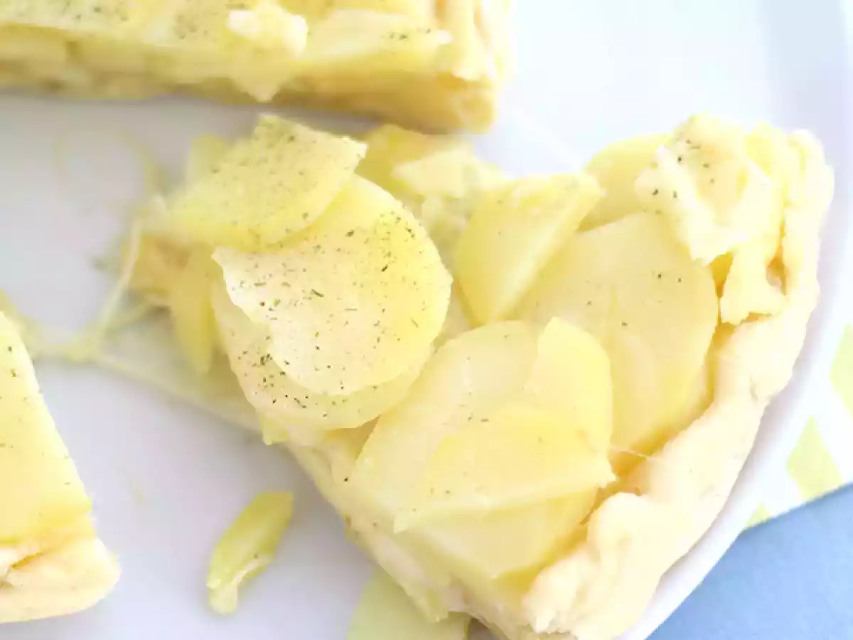 Tarte tatin de batatas e queijo - foto 2