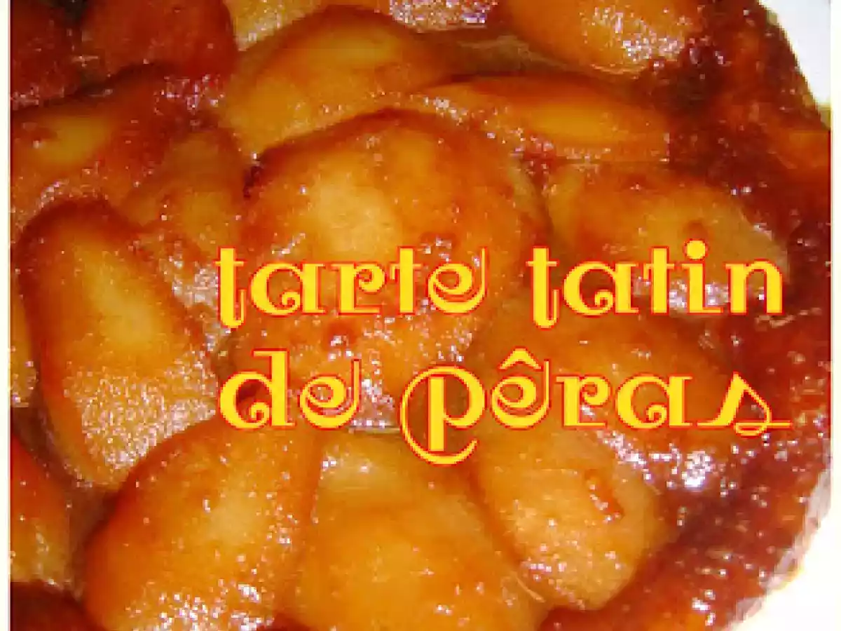 Tarte Tatin de Pêras