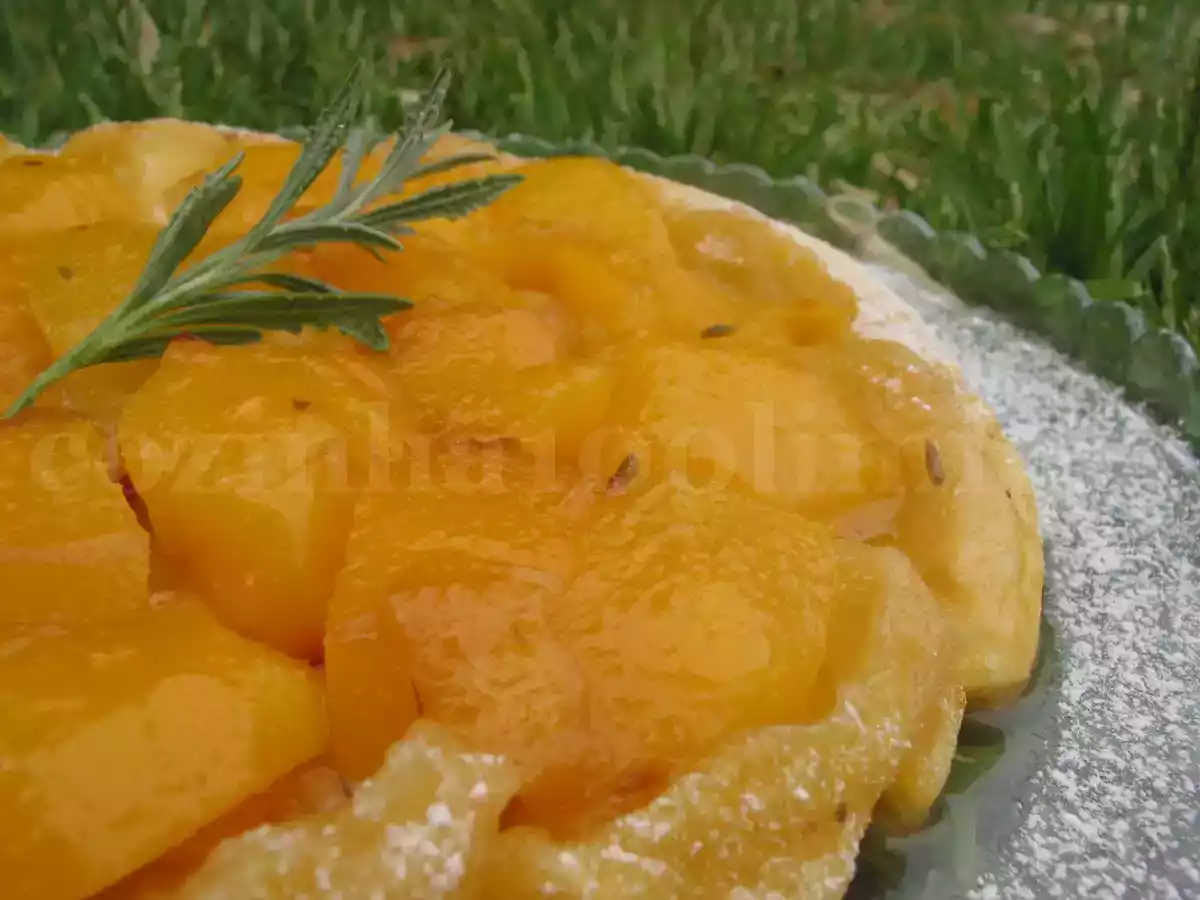 Tarte Tatin de Pêssego e Alfazema - foto 4