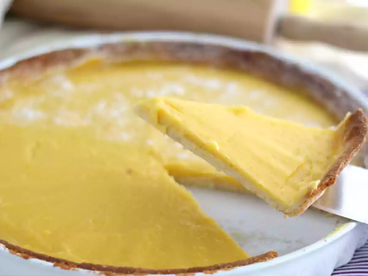 Tarte (torta) de limão fácil e cremosa - foto 2