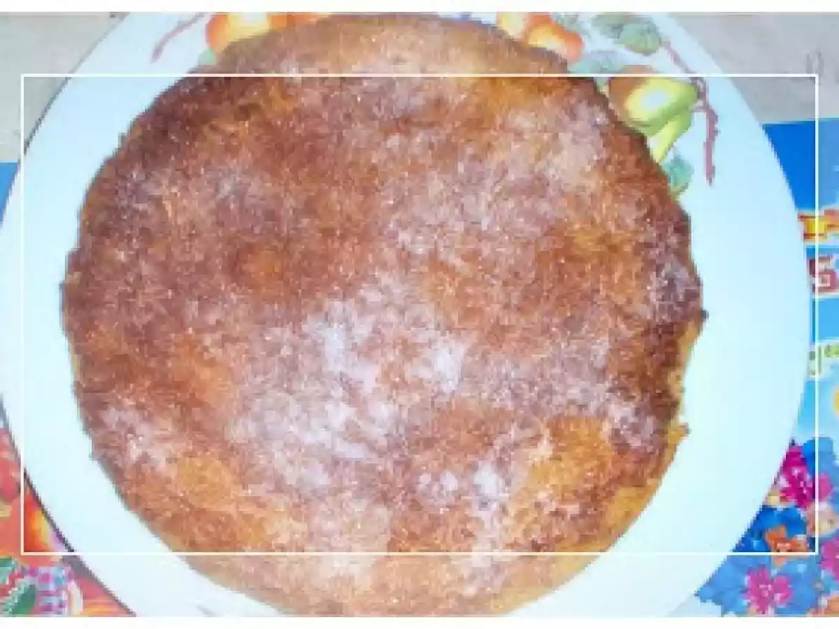 Tarte/bolo de pêssego
