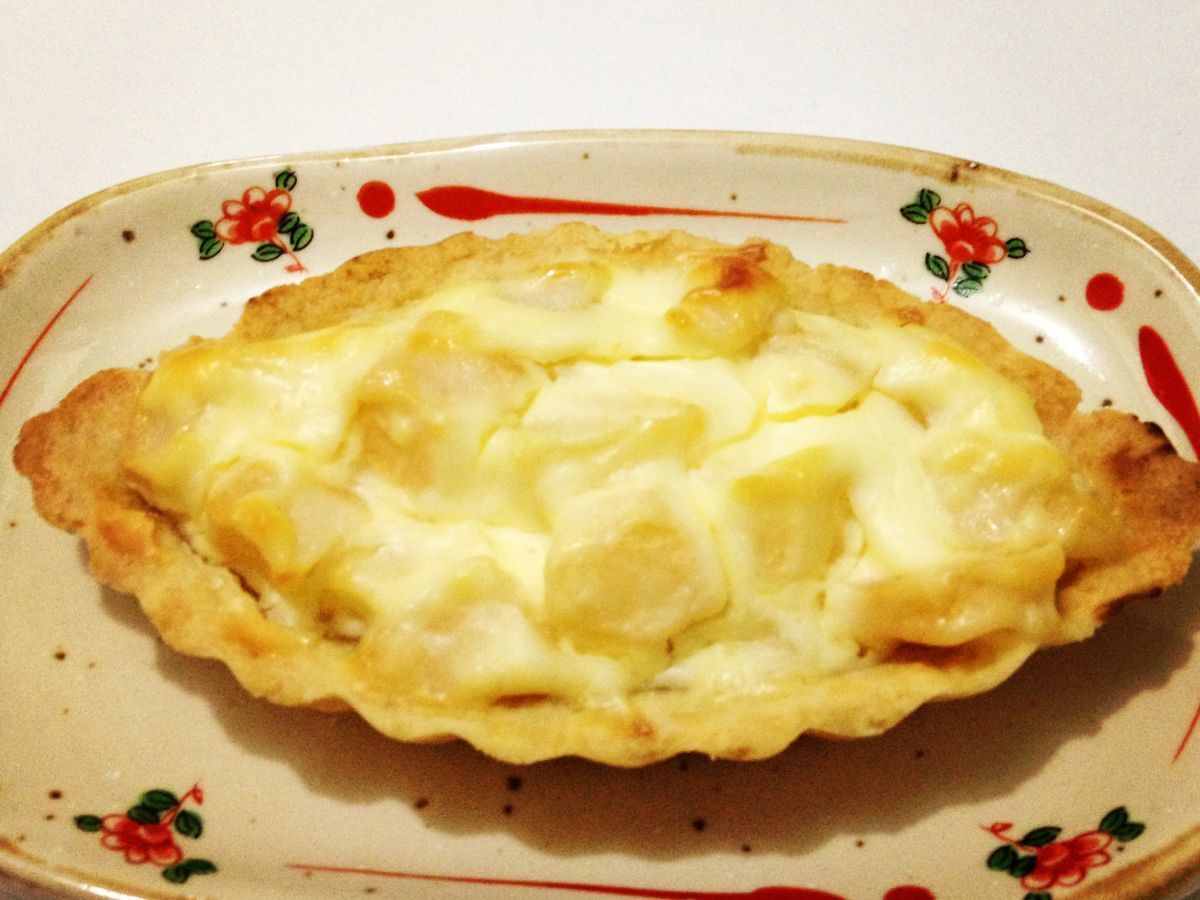 Tartelete de pera com cream cheese