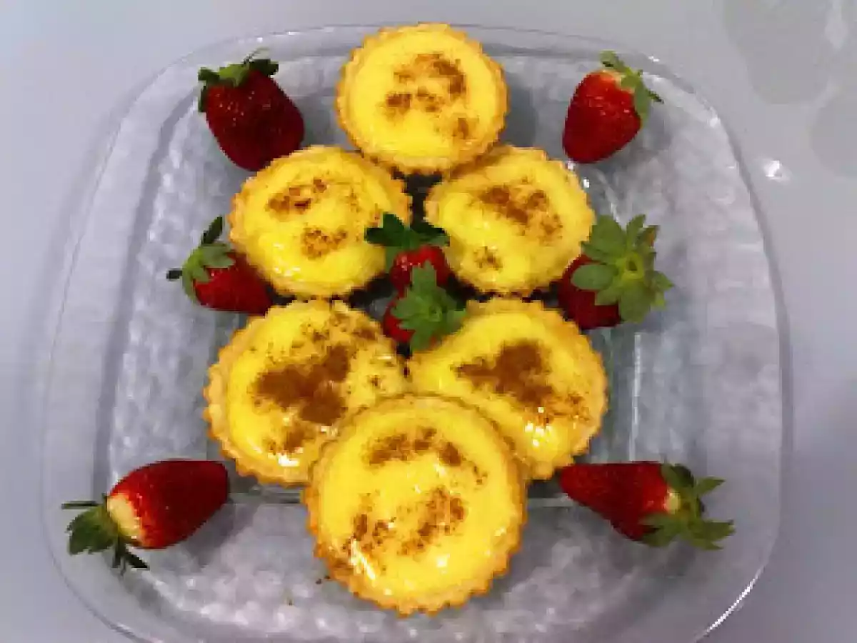 Tarteletes de Creme de Pastel de Nata