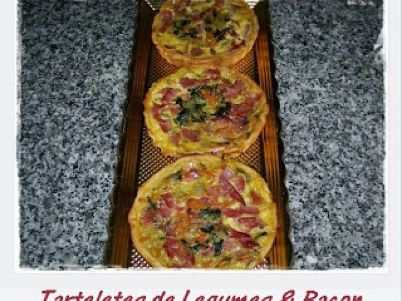 Tarteletes de Legumes & Bacon - foto 2