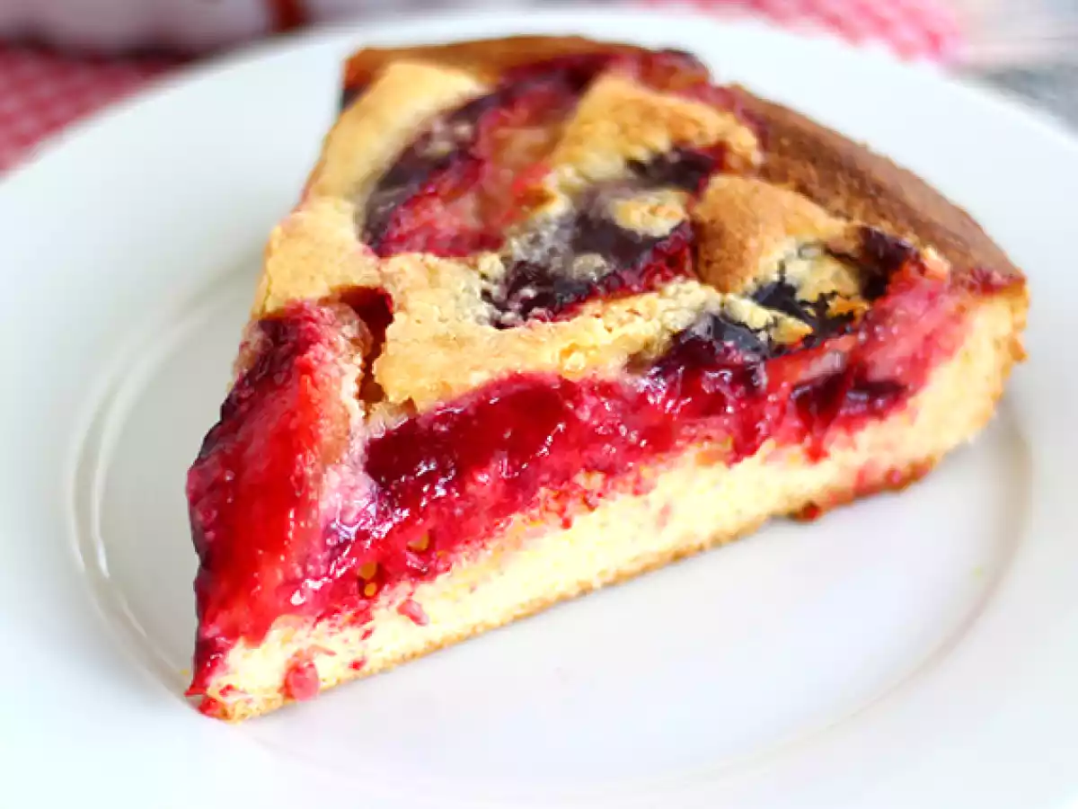 Tarte/Torta Brioche de Ameixas - foto 4